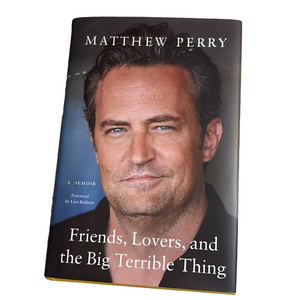 Matthew Perry’s memoir “ friends lovers, and the big terrible thing”